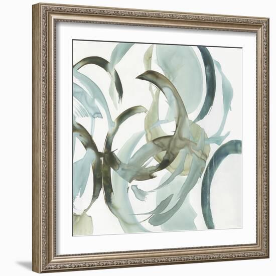 Hypnotic Curves I-PI Studio-Framed Art Print