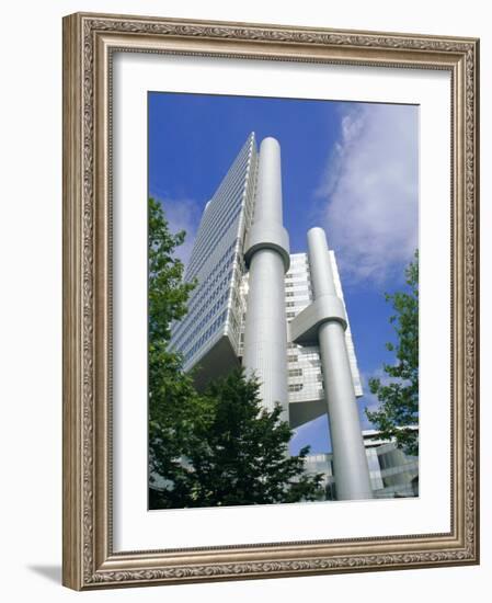 Hypobank Building, Munich (Munchen), Bavaria, Germany, Europe-Hans Peter Merten-Framed Photographic Print