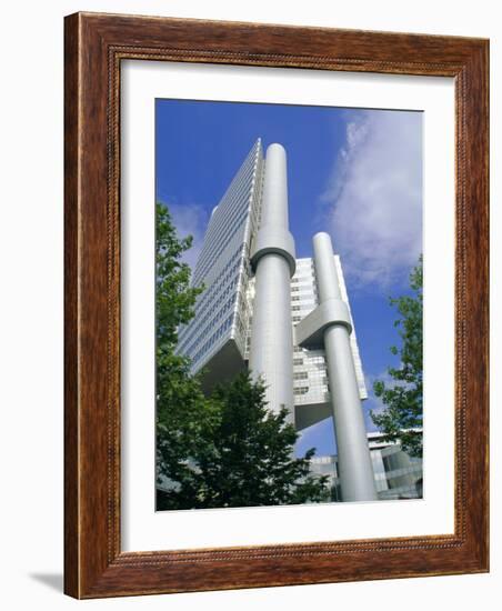 Hypobank Building, Munich (Munchen), Bavaria, Germany, Europe-Hans Peter Merten-Framed Photographic Print