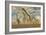 Hypsilophodon and Pteranodon Dinosaurs Accompany a Herd of Argentinosaurus-null-Framed Art Print