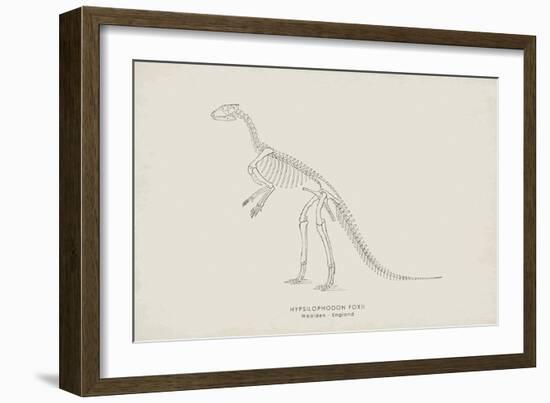 Hypsilophodon-The Vintage Collection-Framed Giclee Print