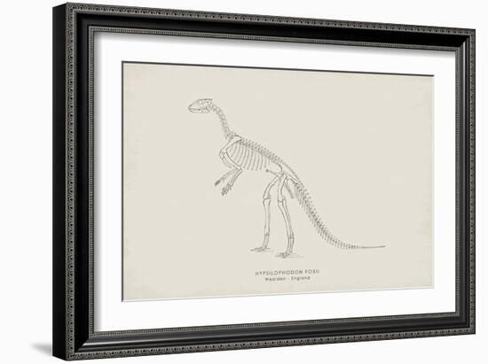 Hypsilophodon-The Vintage Collection-Framed Giclee Print