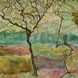 Tree And A Bird-Hyunah Kim-Art Print
