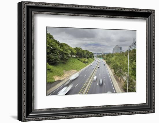 I-84 Interstate Freeway in Portland Oregon-jpldesigns-Framed Photographic Print