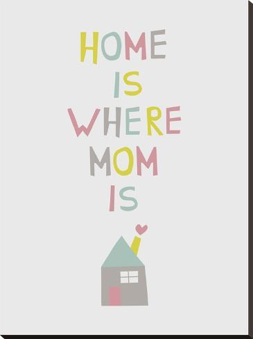 Stretched Canvas Print: Home by Nanamia Design: 40x30in