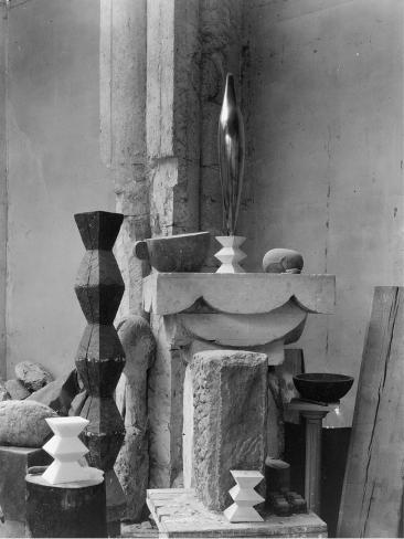 Art Print: Brancusi's Studio, 1920 by Edward Steichen : 16x12in