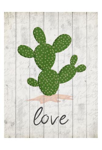 Art Print: Cactus Love by Kimberly Allen: 19x13in