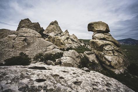 Photographic Print: City Of Rocks National Reserve, Idaho. by Louis Arevalo: 24x16in