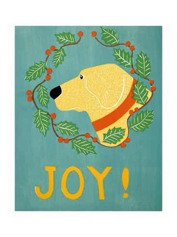 Giclee Print: Joy Yellow by Stephen Huneck: 24x18in