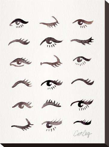 Stretched Canvas Print: Mascara Envy by Cat Coquillette: 16x12in