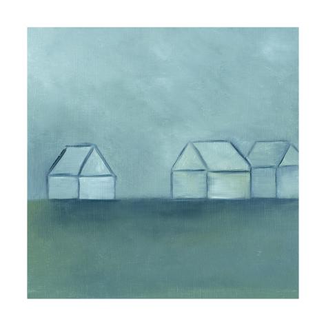 Premium Giclee Print: Cabins VI by Sharon Gordon: 16x16in