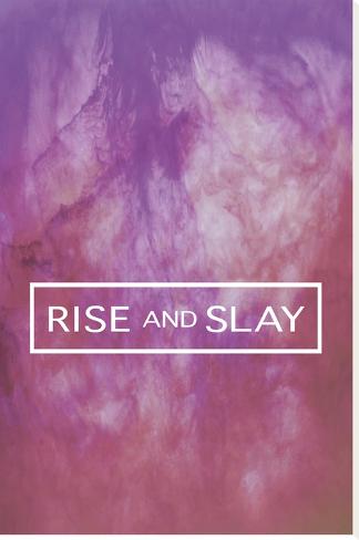 Stretched Canvas Print: Fluorescent Slay by Lottie Fontaine: 48x32in