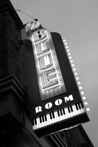 Photographic Print: The Blue Room Jazz Club, 18th & Vine Historic Jazz District, Kansas City, Missouri, USA: 24x16in