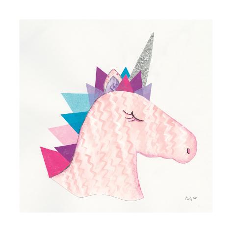 Art Print: Unicorn Power I: 16x16in