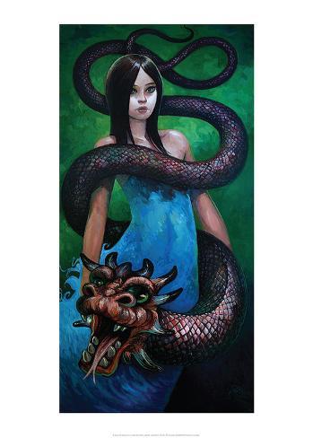 Art Print: Study of Chaos by Aaron Jasinski: 28x20in