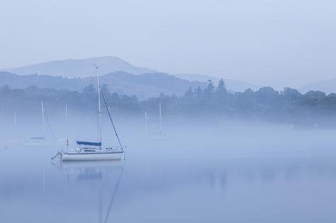 Photographic Print: England, Cumbria, Lake District, Windermere, Ambleside by Steve Vidler: 36x24in