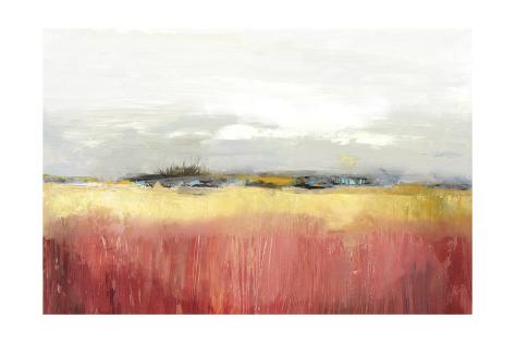 Art Print: Yellow Landscape by PI Studio: 24x16in