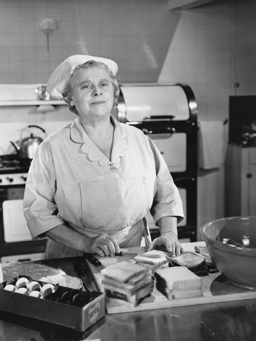 Photo: Cafeteria Lady: 24x18in