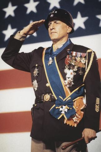 Photo: Patton by Franklin Schaffner with George C. Scott, 1970 (photo) : 36x24in