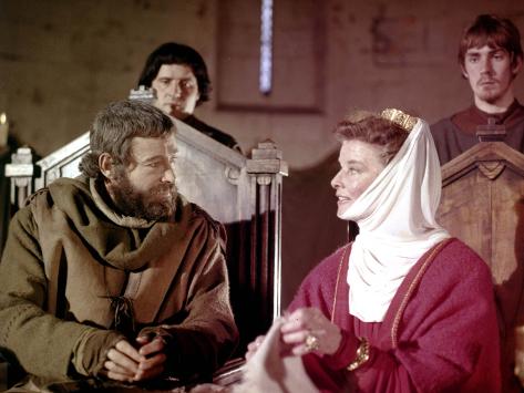 Photo: Un lion en hiver The lion in winter by AnthonyHarvey with Peter O'Toole and Katharine Hepburn, 1968: 32x24in