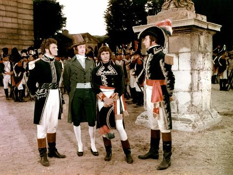 Photo: Napoleon by SachaGuitry with Henri Vidal, Bernard Deheran, Daniel Gelin and Yves Montand, 1954 (pho: 32x24in