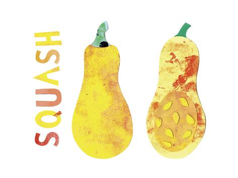 Giclee Print: Squash by Summer Tali Hilty: 24x18in