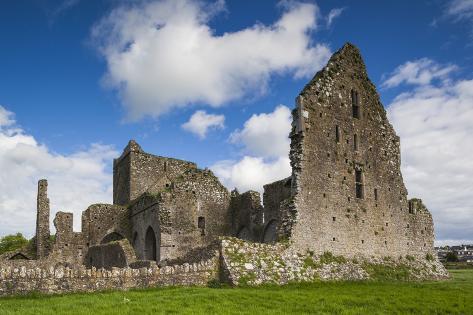 Premium Photographic Print: Ireland, County Tipperary, Cashel, Hore Abbey ruins by Walter Bibikow: 36x24in