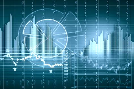 Art Print: Business Graph with Arrow Showing Profits and Gains by Sergey Nivens: 24x16in