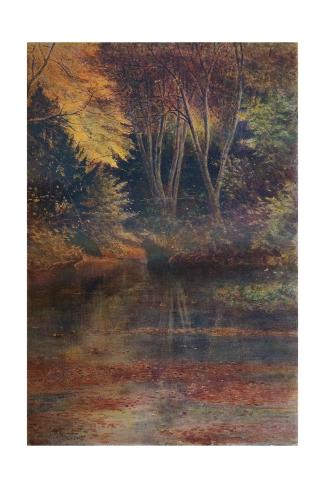 Giclee Print: 'The Silent Pool', 1911, (1914) by James S Ogilvy: 18x12in