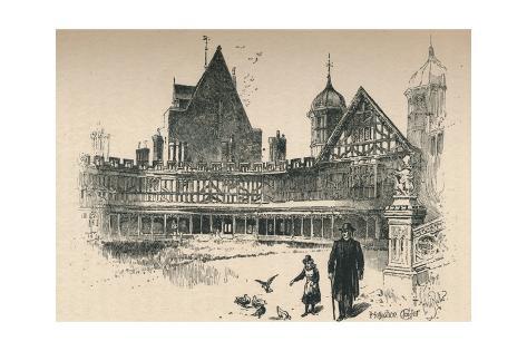 Giclee Print: 'Fetter-Lock, or Horse-Shoe, Cloister ', 1895: 18x12in