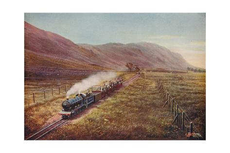 Art.com Giclee print: 'the smallest passenger railway in the world. in eskdale, cumberland', 1926: 18x12in