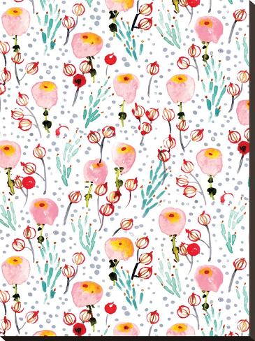 Stretched Canvas Print: Candy Blossom by Rebecca Prinn: 32x24in