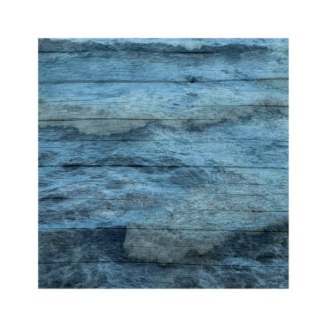 Art Print: Ocean Blue by Sheldon Lewis: 12x12in