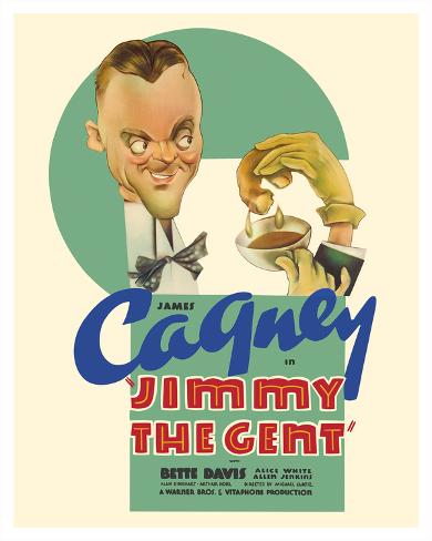 Giclee Print: Jimmy the Gent - Starring James Cagney, Bette Davis - Directed by Michael Curtiz by Pacifica Island Art: 20x16in