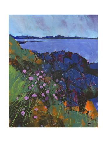 Art Print: Llyn Rocks by Paul Bailey: 12x9in