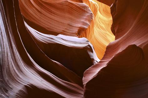 Photographic Print: USA, Arizona, Antelope Canyon Antelope Arcade by John Ford: 12x8in