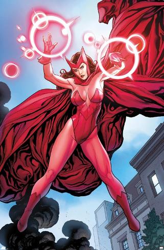 Poster: Marvel Comics - Scarlet Witch - Avengers Vs. X-Men #0: 22x15in