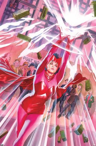 Poster: Marvel Comics - Scarlet Witch - Avengers #25: 22x15in