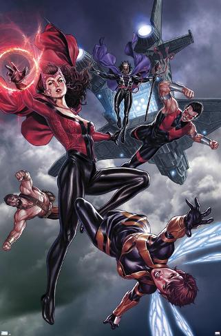 Poster: Marvel Comics - Scarlet Witch - Avengers #680: 34x22in