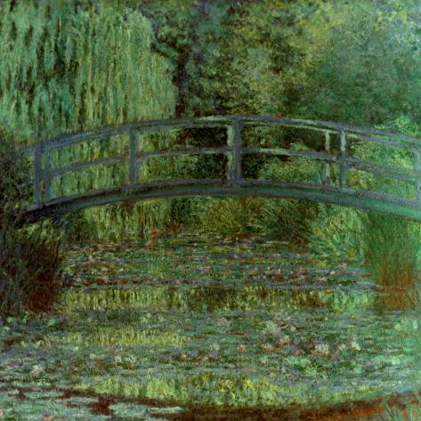 Giclee Print: Monet: Waterlilies, 1899 by Claude Monet: 16x16in
