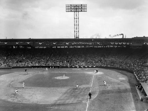 Giclee Print: Baseball: Fenway Park, 1956: 12x9in