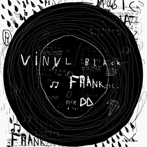Art Print: Music Disc Old Sample by Dmitriip: 12x12in