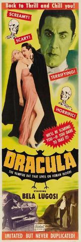 Art Print: Dracula, 1931: 24x8in