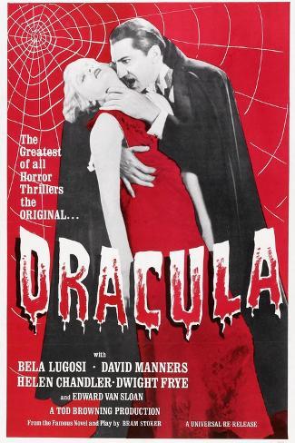 Giclee Print: Dracula, 1931, Directed by Tod Browning: 18x12in