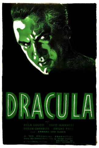 Art Print: Dracula, Bela Lugosi, 1931: 18x12in