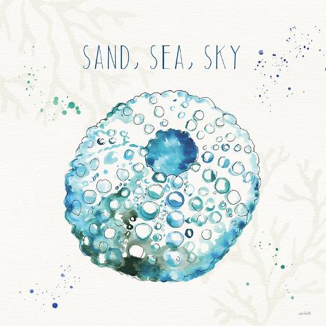 Art Print: Deep Sea VII by Anne Tavoletti: 12x12in