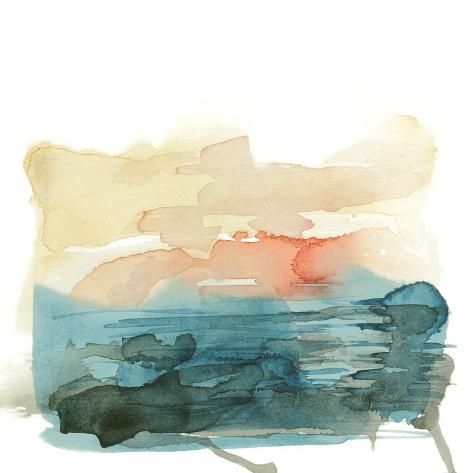 Giclee Print: Watercolor 4 by Brenna Harvey: 16x16in