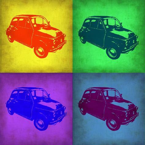 Art Print: Fiat 500 Pop Art 1 by NaxArt: 12x12in