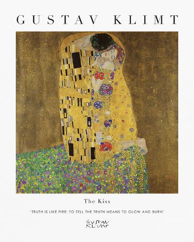 Stretched Canvas Print: Exhibit - Glow by Gustav Klimt: 20x16in