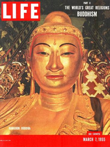 Photographic Print: The World's Great Religions: Buddhism, March 7, 1955 by Howard Sochurek: 12x9in